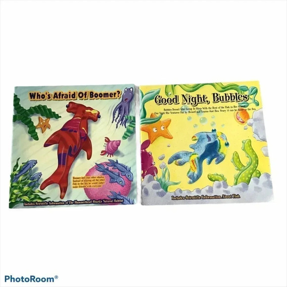 Who’s Afraid Of Boomer & Good Night Bubbles Books - Picture 1 of 7